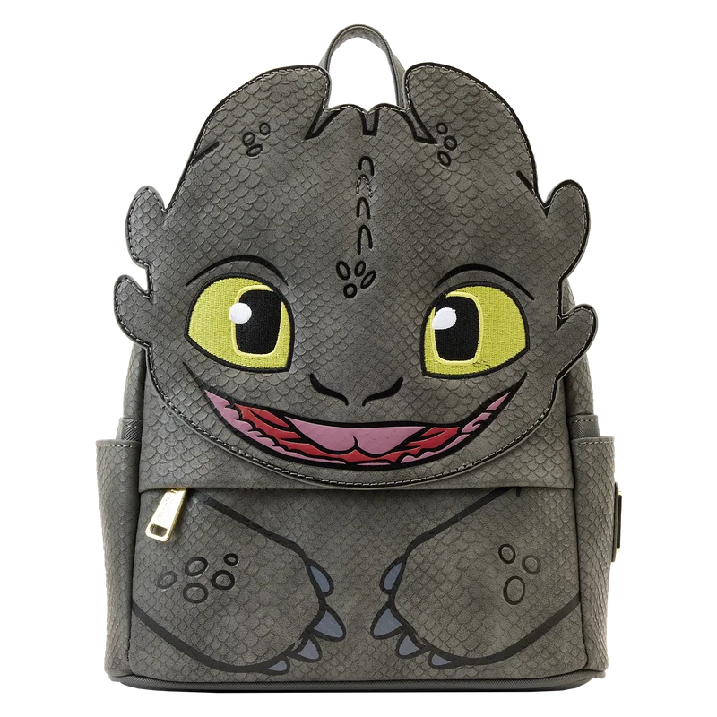 Loungefly Dreamworks How to Train Your Dragon Toothless Cosplay Mini Backpack